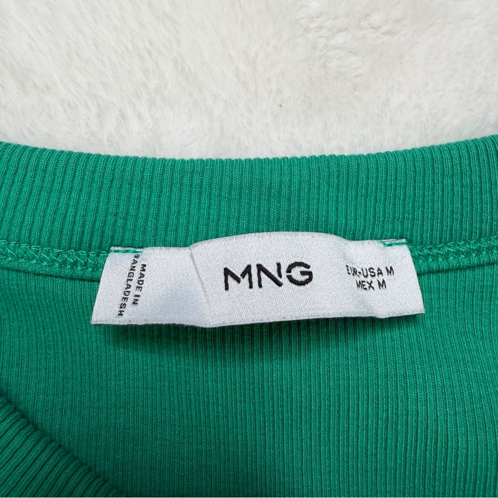 Mango Green Ribbed Tank Top - Picture 5 of 5